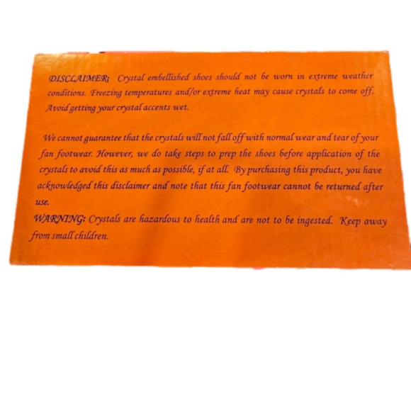 NHL Boston Bruins Cuce Shoes Jewel Embellished Slip On Shoes Size 8 - Picture 11 of 12